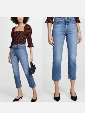 Levis Wedgie Straight Jeans Sz 27